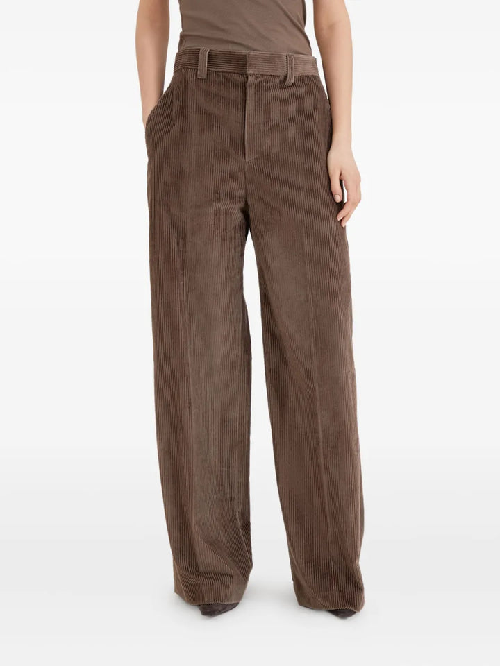 Brunello Cucinelli PANTS - Marrone | 4e3ccaa8d9bf2df255aa1cc9fcfe64d09ec1b707