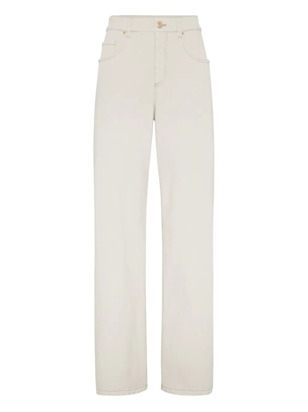 Brunello Cucinelli PANTS - Bianco | 08e8929ed61f09ee277f261d00e5061f037c6852