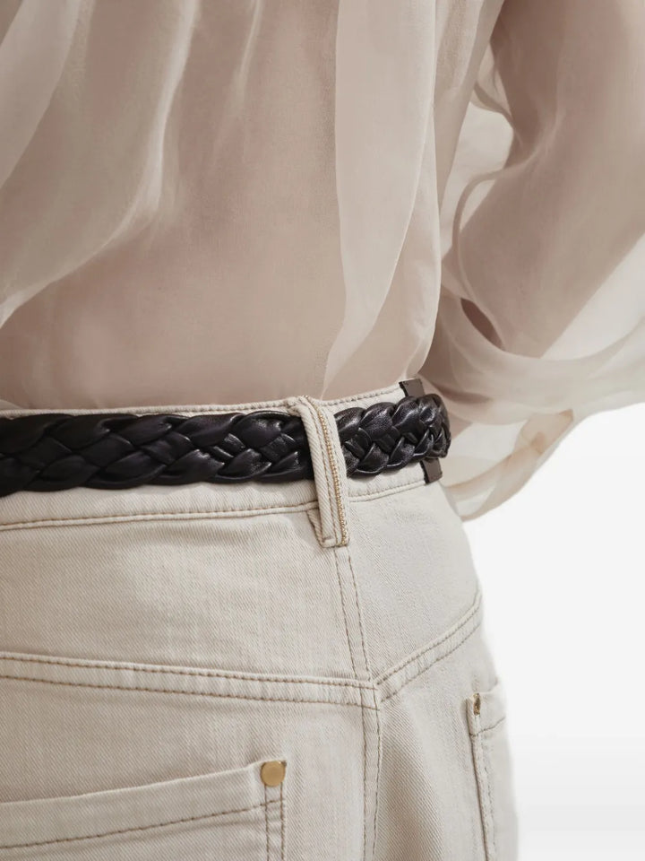 Brunello Cucinelli PANTS - Bianco | 76271371f60675c7aaa34e7be9854d6884290402