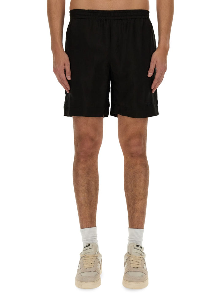 MSGM Shorts - Nero | Wanan Luxury