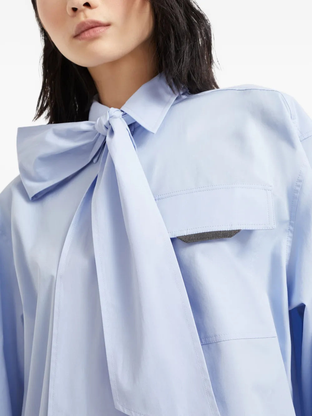 Brunello Cucinelli SHIRT - Blu | fcdb2379a7f9ba2f50f08aaaf8aa38999eaf6979