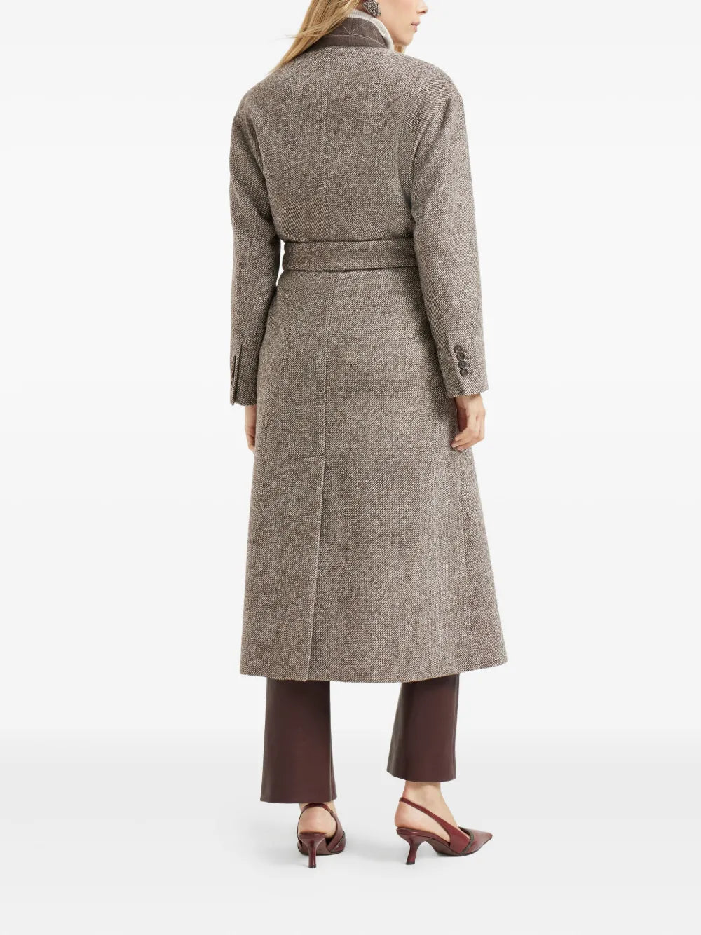 Brunello Cucinelli COAT - Marrone | 20740d76a248e647f701224906effa1a64091572