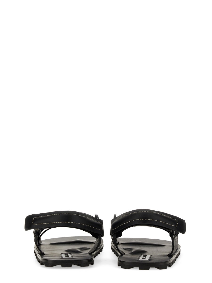 Jil Sander Sandali - Nero | Wanan Luxury