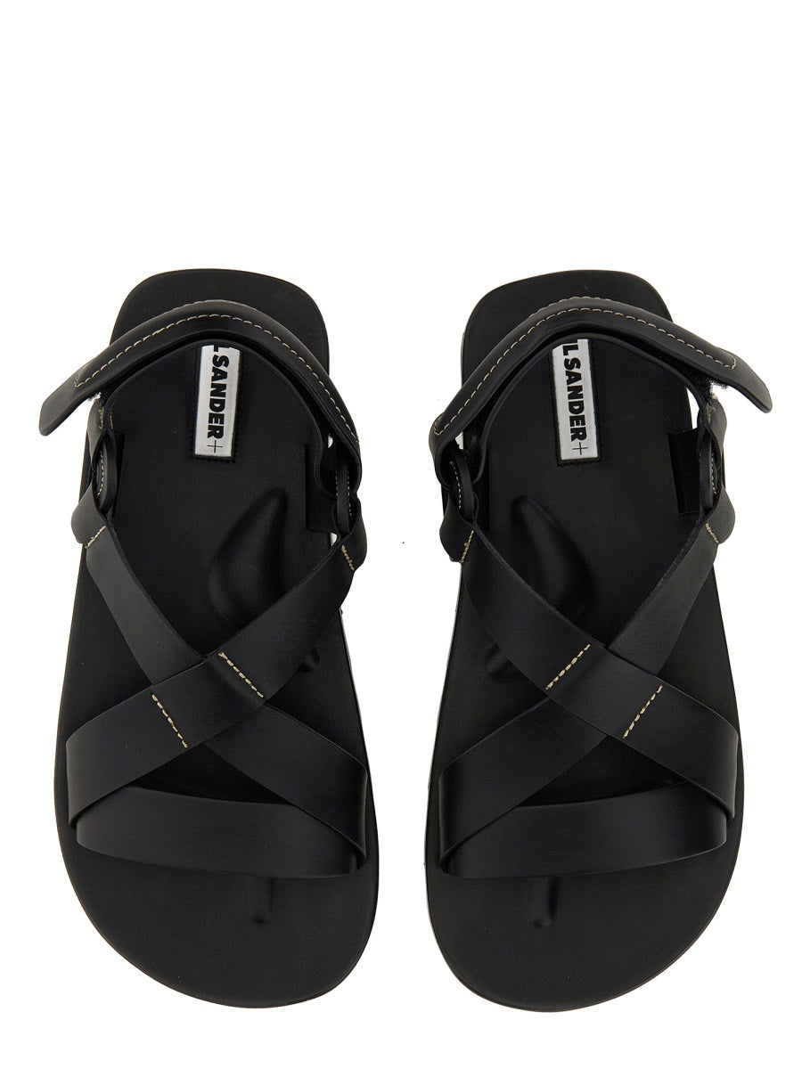 Jil Sander Sandali - Nero | Wanan Luxury