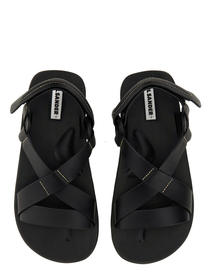 Jil Sander Sandali - Nero | Wanan Luxury