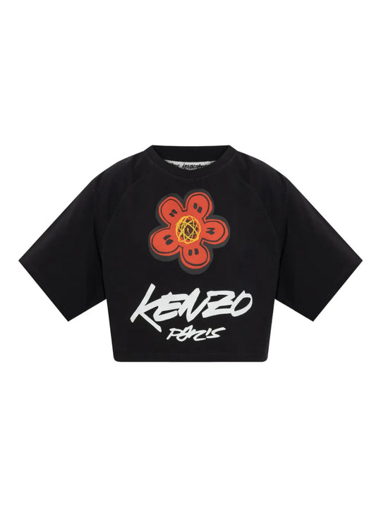 T-Shirt Boke Flower Crop