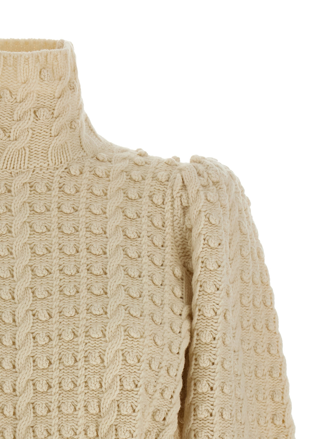 Zimmermann Vailant Wool Bauble Maglioni - Bianco | 6e096aef58413d7a4e7d43c376dee19bcb083df9
