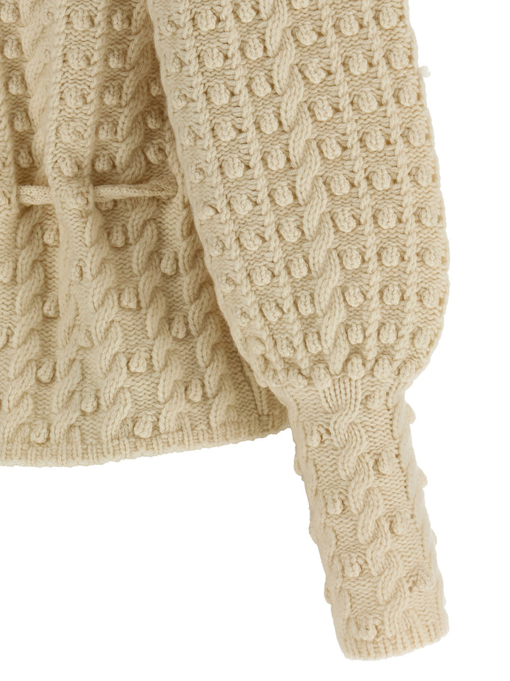 Zimmermann Vailant Wool Bauble Maglioni - Bianco | e016f9170e2fc78de64be0342aadecc33aa85c23