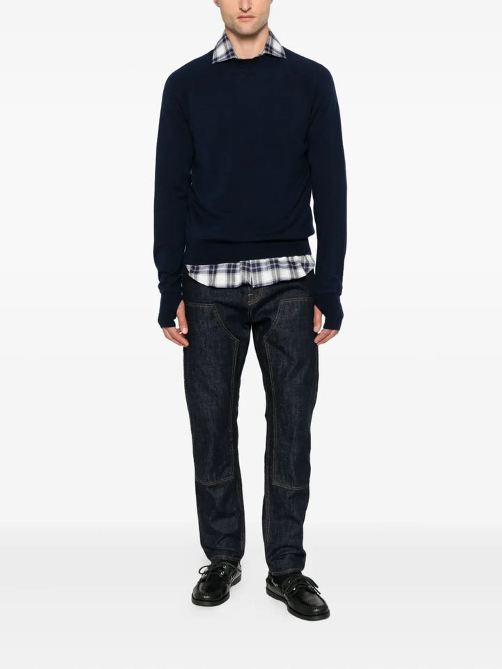 Eleventy SWEATER - Blu | b537ee511ec8e87a6f69511963cc3daad9c70638