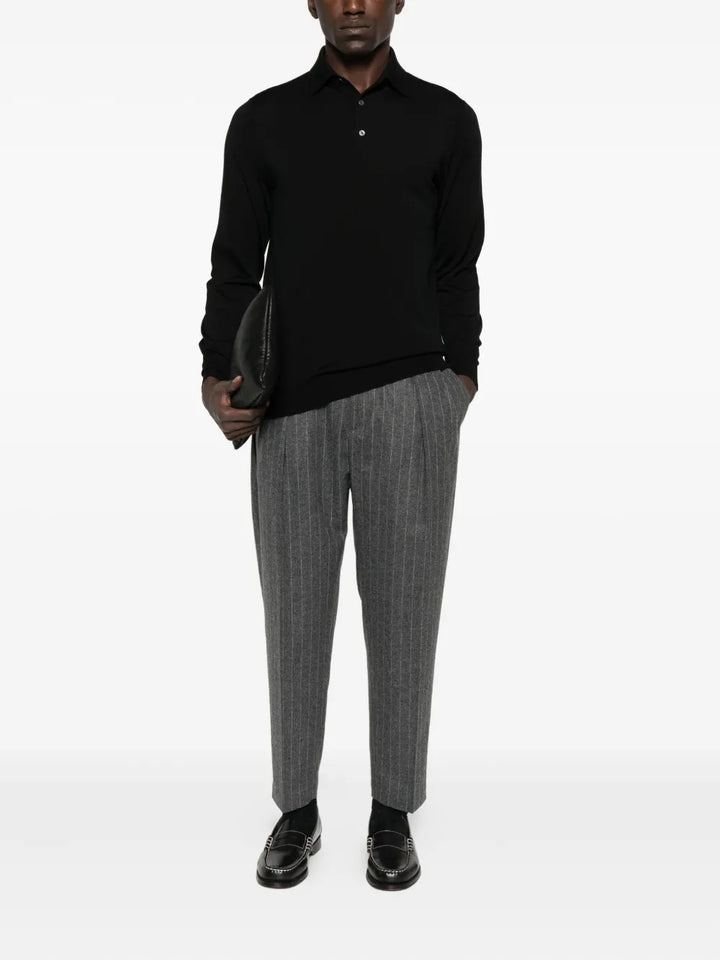 Lardini POLO - Nero | 6cd76b4b0156d57e5e998d4909127e5698968565