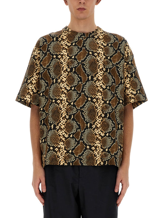 T-Shirt With Animal Pattern