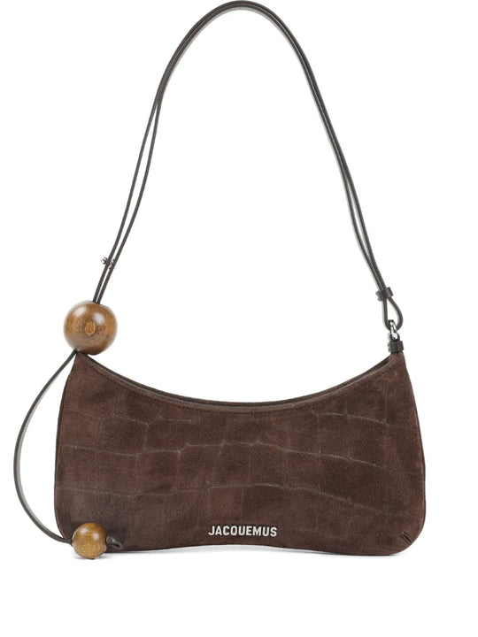 Borsa A Spalla The Pearl Kiss Con Effetto Coccodrillo