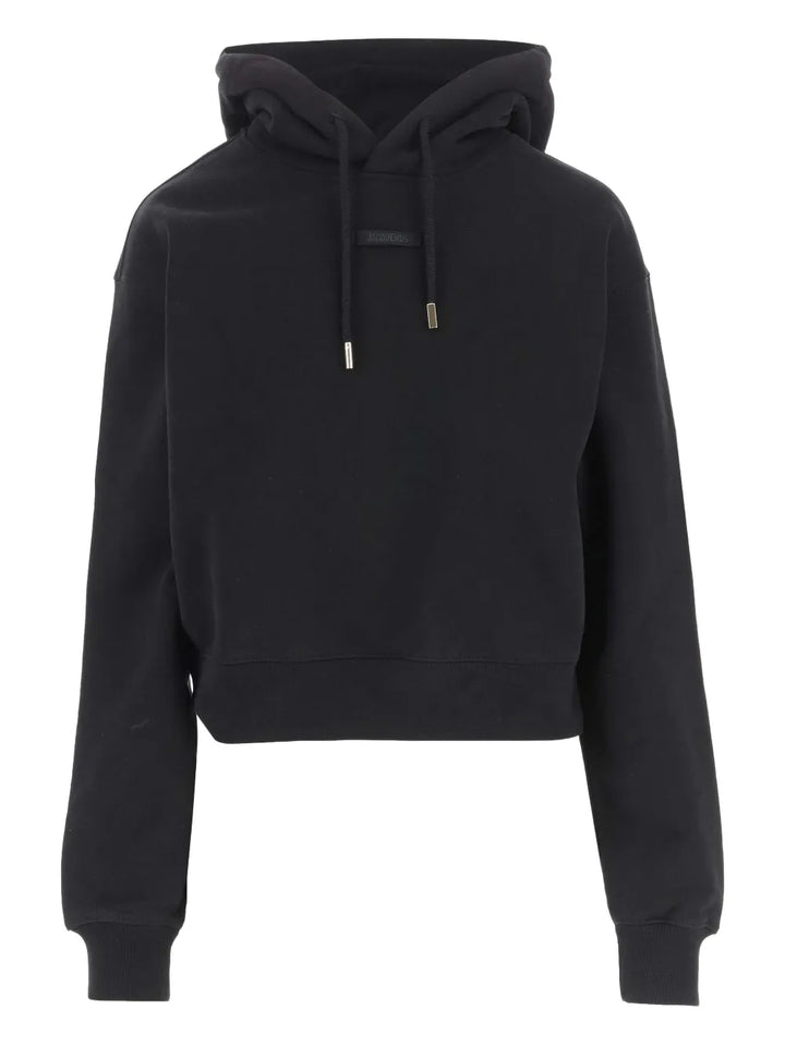 Jacquemus SWEATSHIRT - Nero | ec1772c77d1fb2f2431cef34067c73a28e45dad1