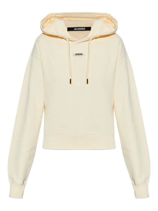 Felpa Con Logo E Cappuccio