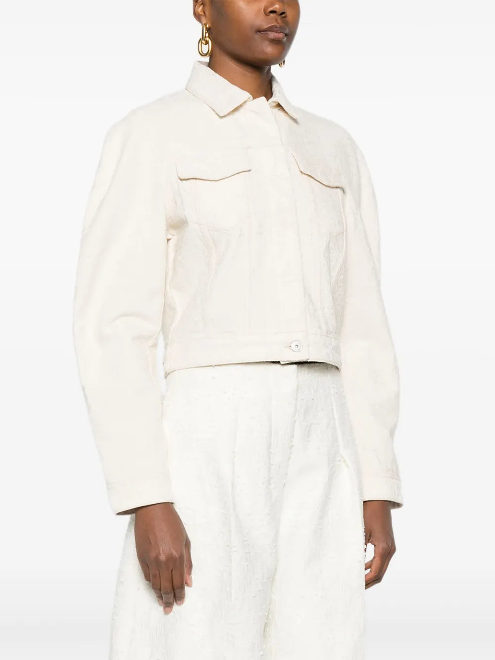 Jacquemus JACKET - Bianco | 8e05656d07dbdc897add4e0e585a5f8986040ed8