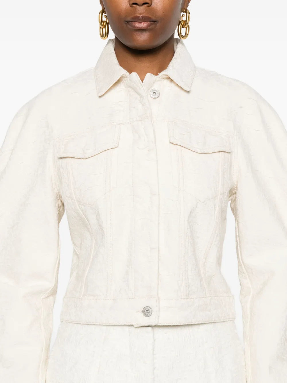 Jacquemus JACKET - Bianco | db9a60c281b37053623d484a02d265a3c328b07c