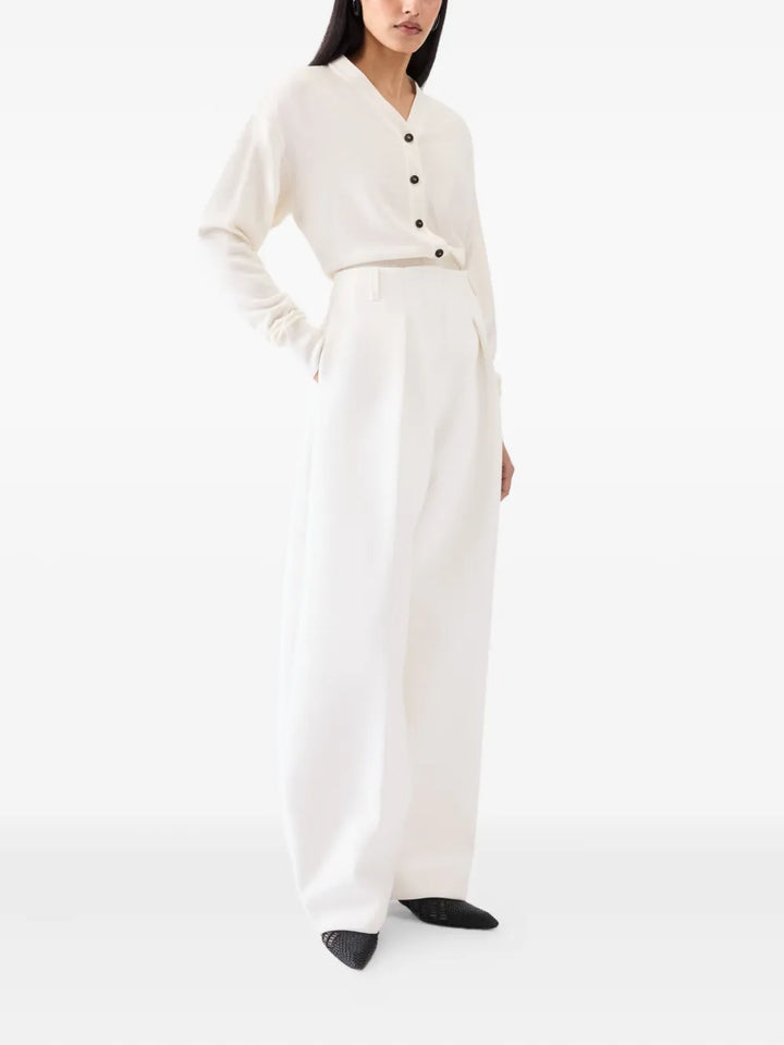 Jacquemus SWEATER - Bianco | ca3dbd05a219a11adff3befbc1930204169c1974