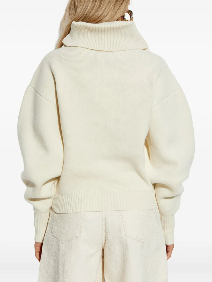 Jacquemus SWEATER - Bianco | ac13f0a2148b62802095c4ffd5e8e4642cd3377b