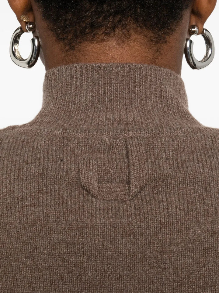 Jacquemus SWEATER - Marrone | 3b67f32d18f550895c79f649f45b201e332a374a