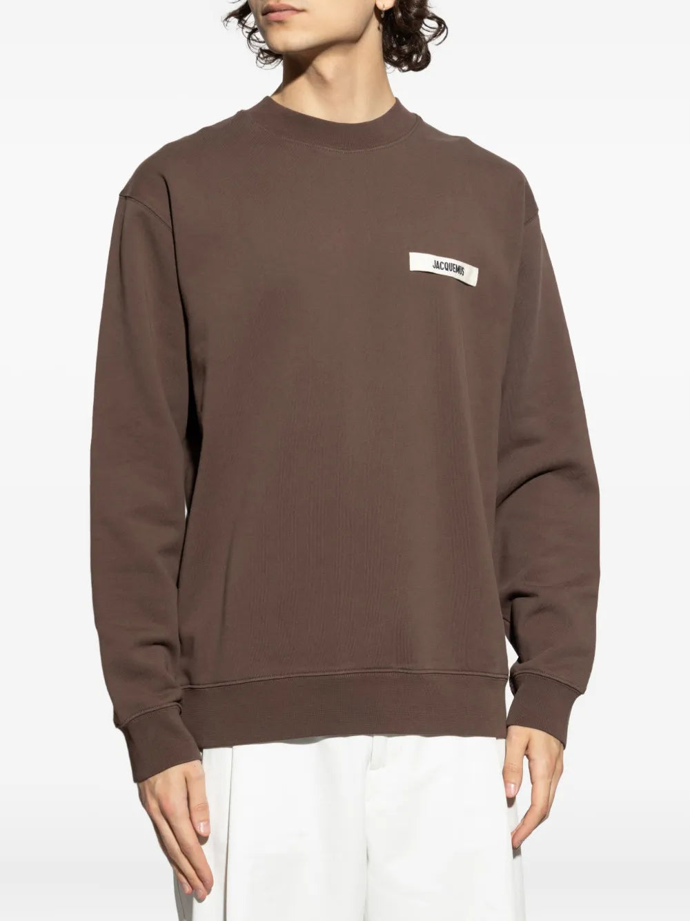 Jacquemus SWEATSHIRT - Marrone | 250277eca5b97853d46fd67d00ab653621045d51