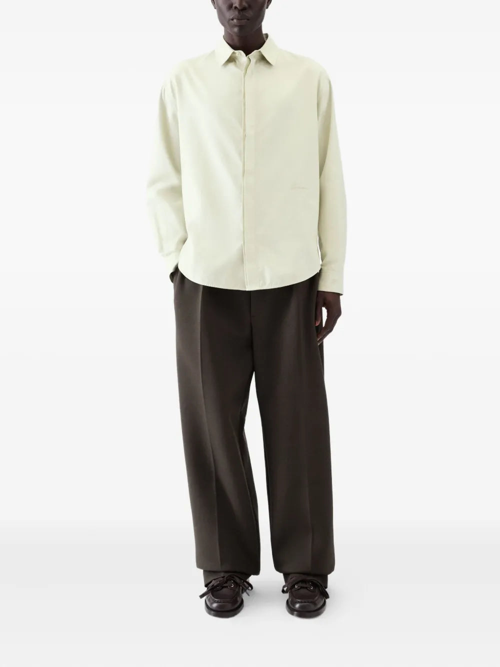 Jacquemus SHIRT - Verde | d48fbeca60beaa3c5df832928b40dfe6546fd632