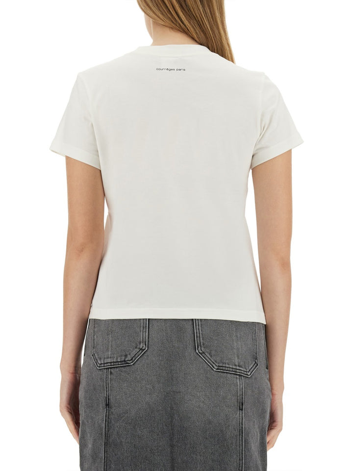 Courrèges T shirt - Bianco | Wanan Luxury
