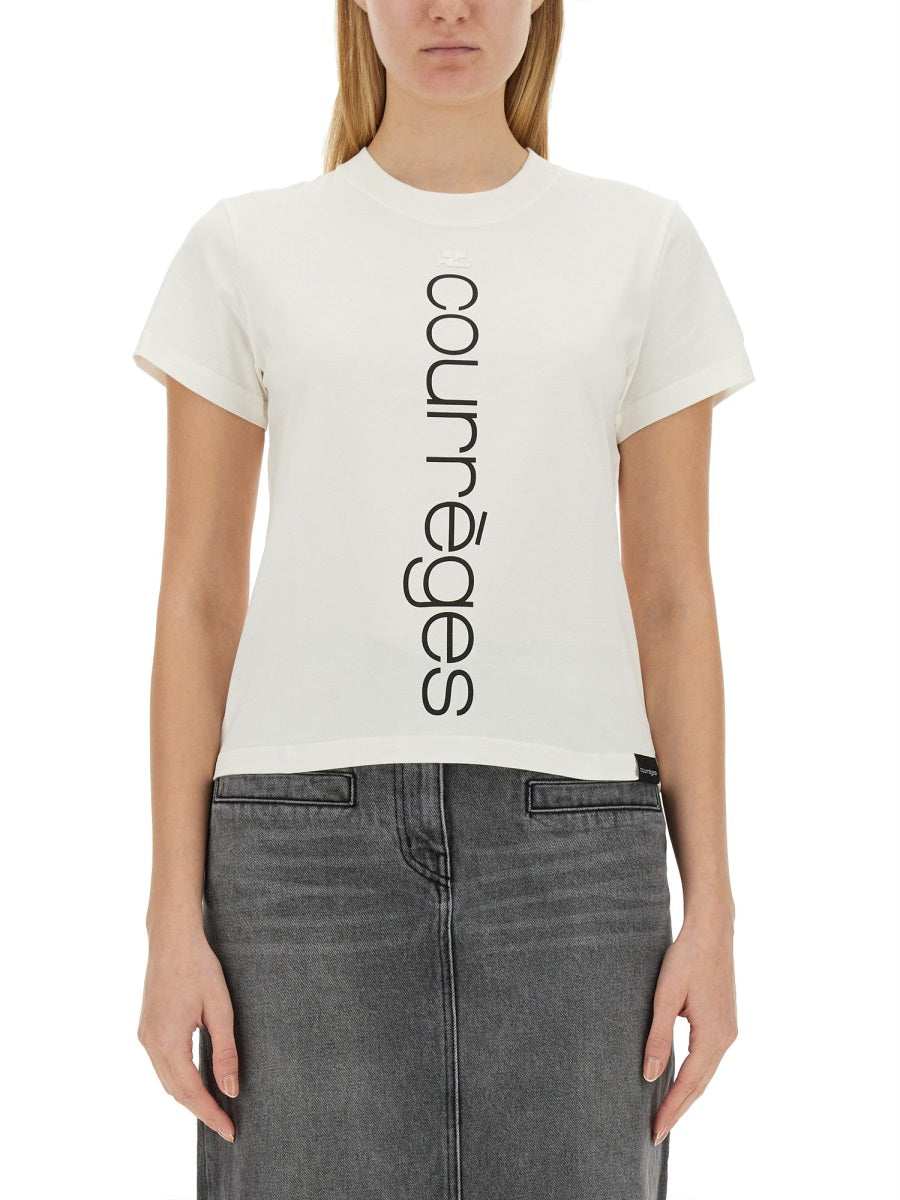 Courrèges T shirt - Bianco | Wanan Luxury