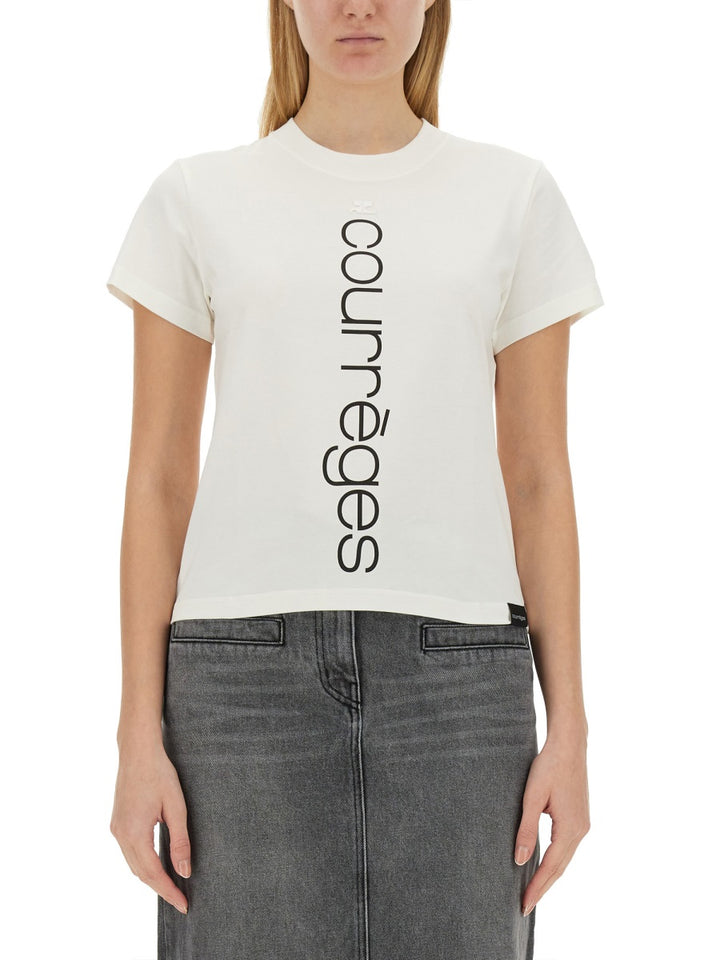 Courrèges T shirt - Bianco | Wanan Luxury