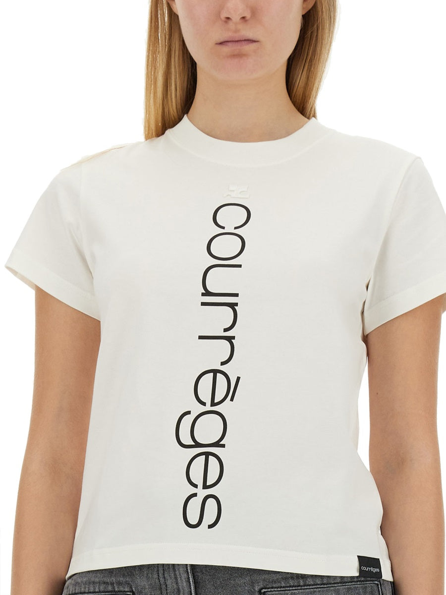 Courrèges T shirt - Bianco | Wanan Luxury