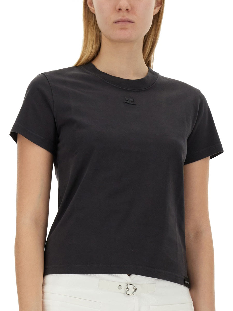 Courrèges T shirt - Grigio | Wanan Luxury