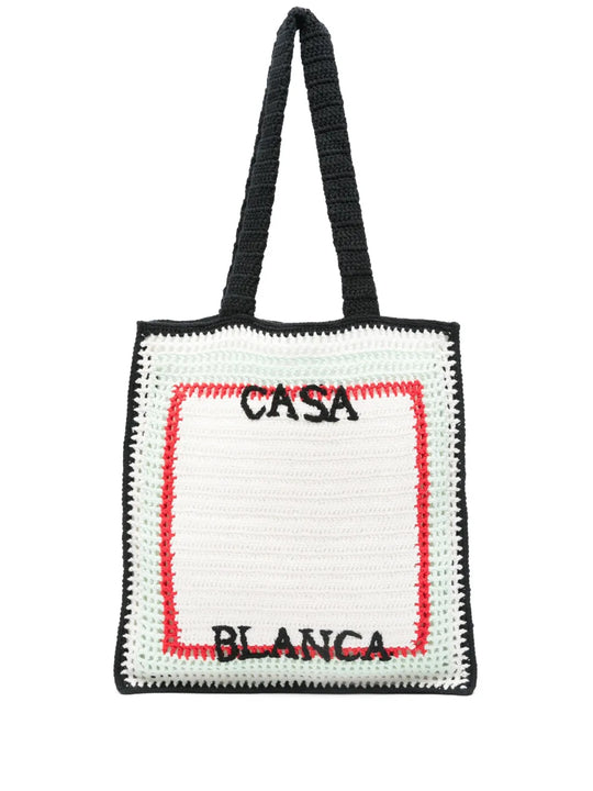Borsa Tote Lou Con Logo Ricamato