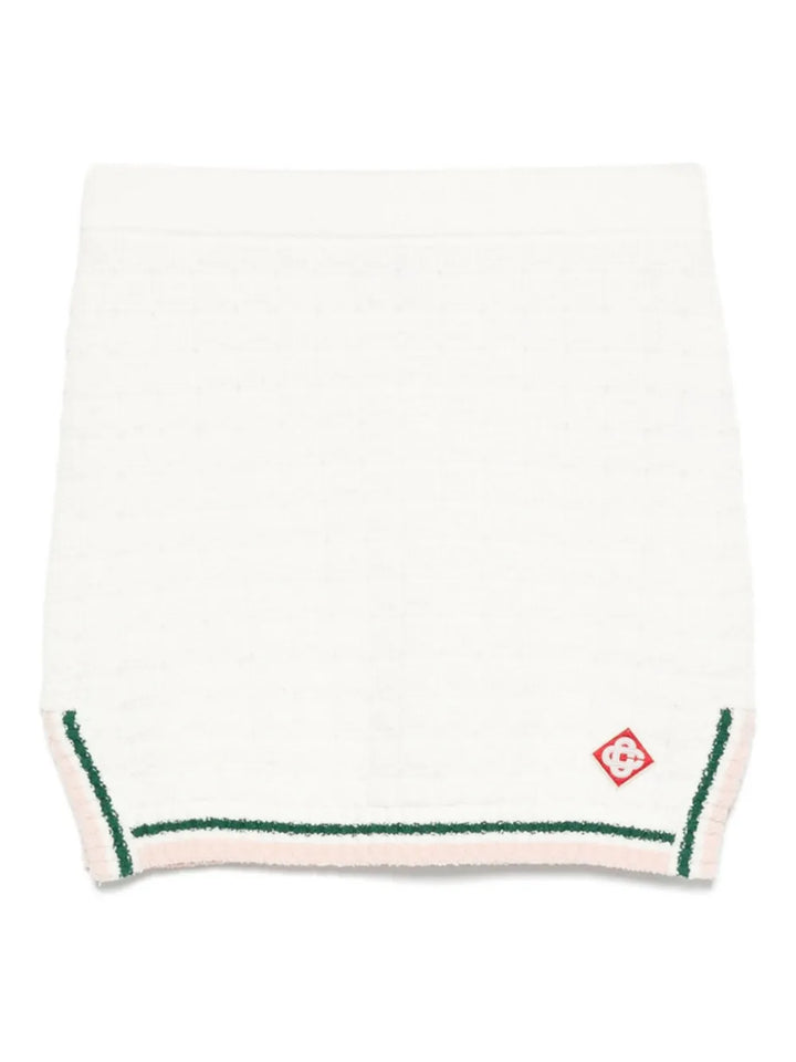 Casablanca SKIRT - Bianco | 731b67673039298879ab3c45bceeba0b0a036726