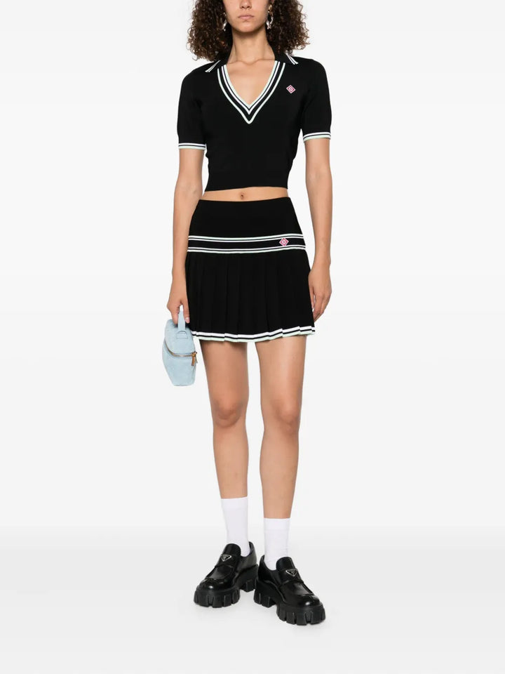 Casablanca SKIRT - Nero | efe802230282c323a212ee3d72559489067242ce