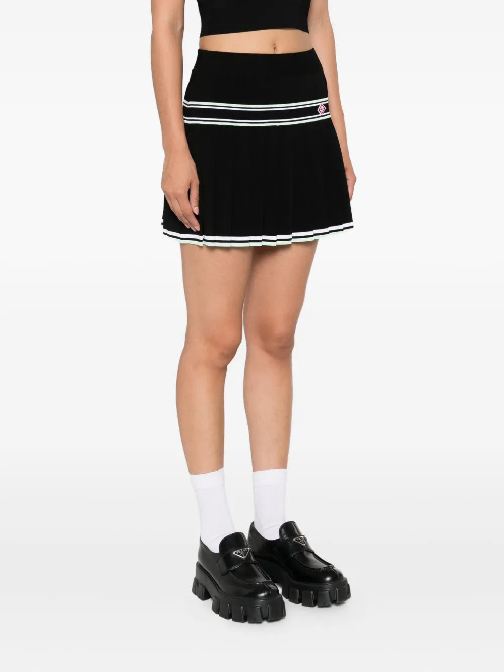 Casablanca SKIRT - Nero | 0543495c570ec6efbd90e0c2290d08cc5ea91bd1