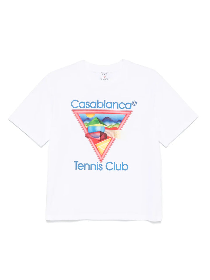 Casablanca TSHIRT - Bianco | 1303232bdce29a9d039e7be5ace8a687211d2e8f