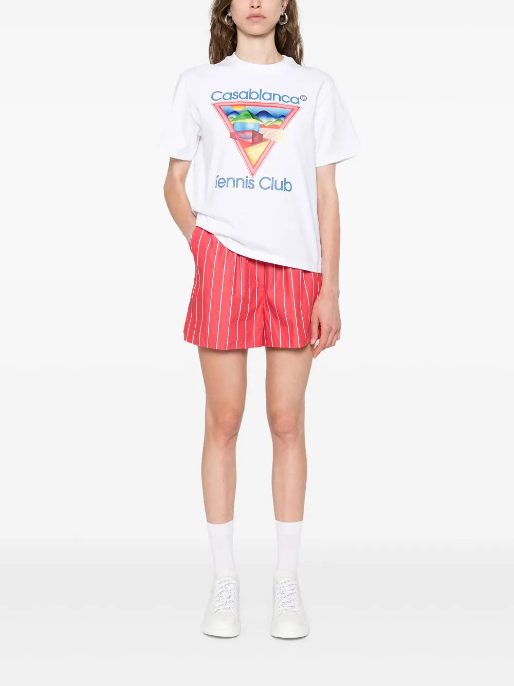 Casablanca TSHIRT - Bianco | 3f28cb77635212dc44a0336051b4fc18095bde6a