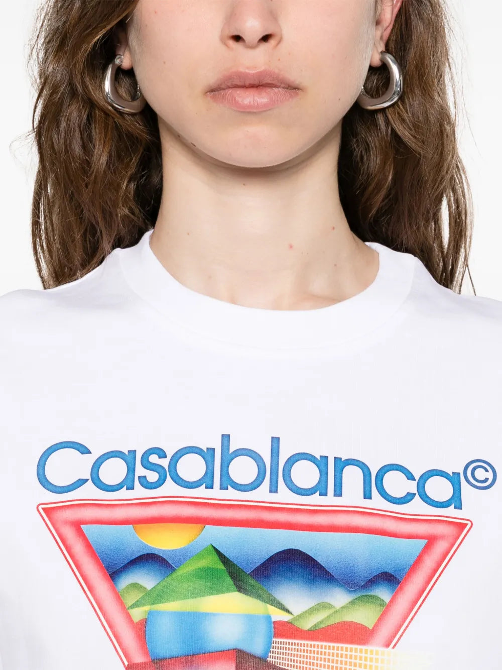 Casablanca TSHIRT - Bianco | 00b3c205177d84060105e465eecd6b197e9f6bc8