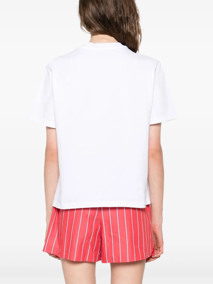 Casablanca TSHIRT - Bianco | 82d4dc42298dc91aebcc45b925cbed046ff8c1a4