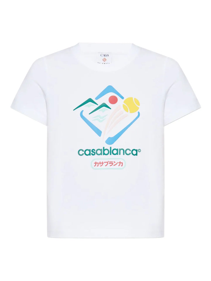 Casablanca TSHIRT - Bianco | 00fb1d631deebad0f22ccf70b44054419c7a5738