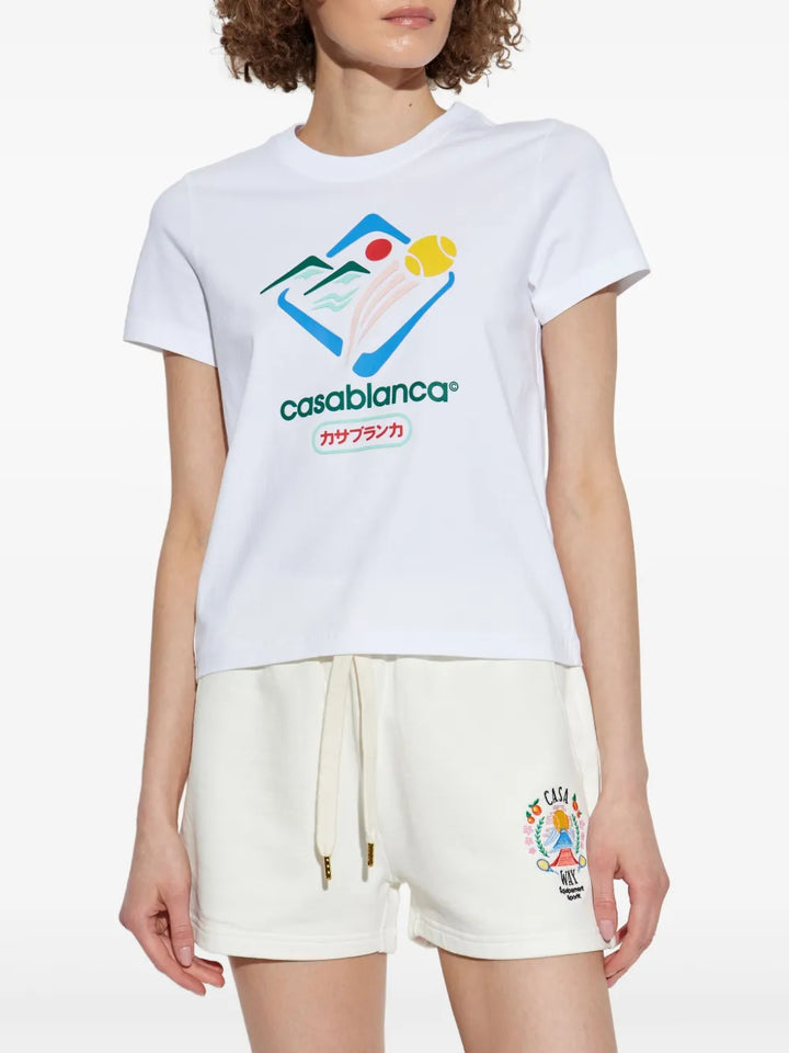 Casablanca TSHIRT - Bianco | 00310240771af9fe4968bf133a0cc07d88a43df0