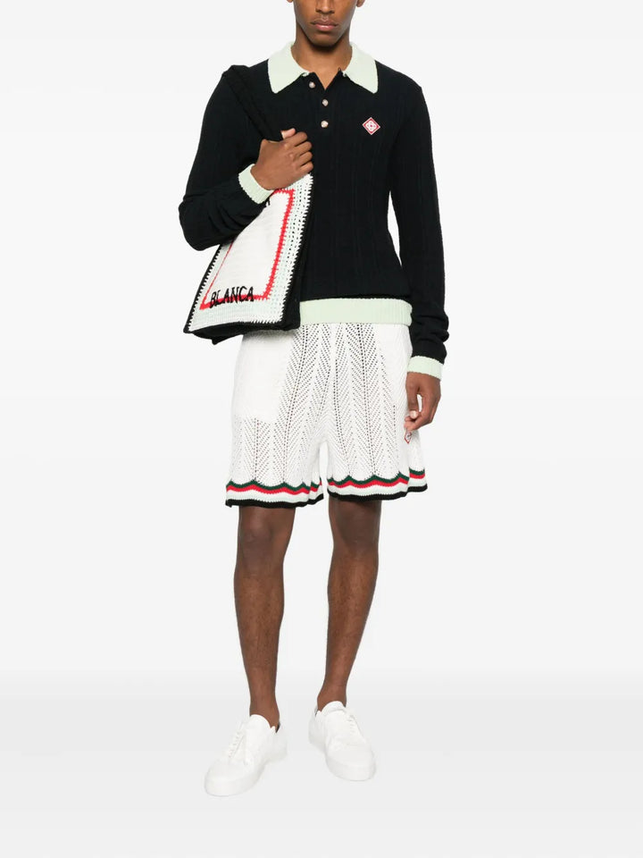 Casablanca POLO - Nero | 6e0f916d625ae6d2b086f4abfe0d677903bb3d33