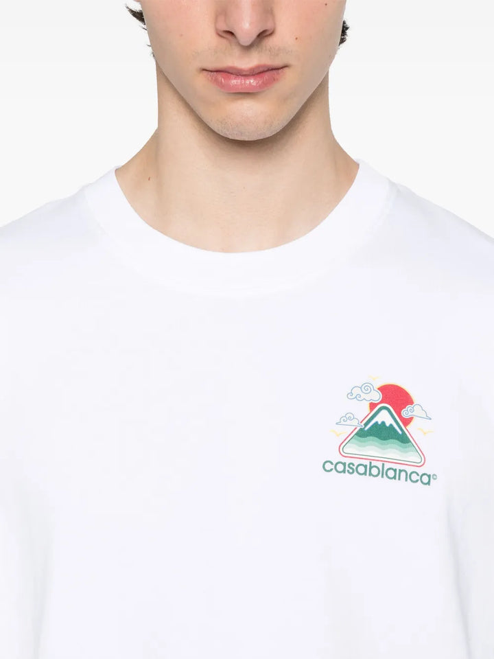 Casablanca TSHIRT - Bianco | 44a097a7a3b8b4aff1166a20f86b7ce86f13704e