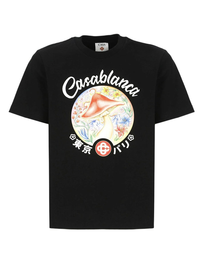 Casablanca TSHIRT - Nero | 52a0db5081f9b30c9de81a4950ad0de115f8d5bb