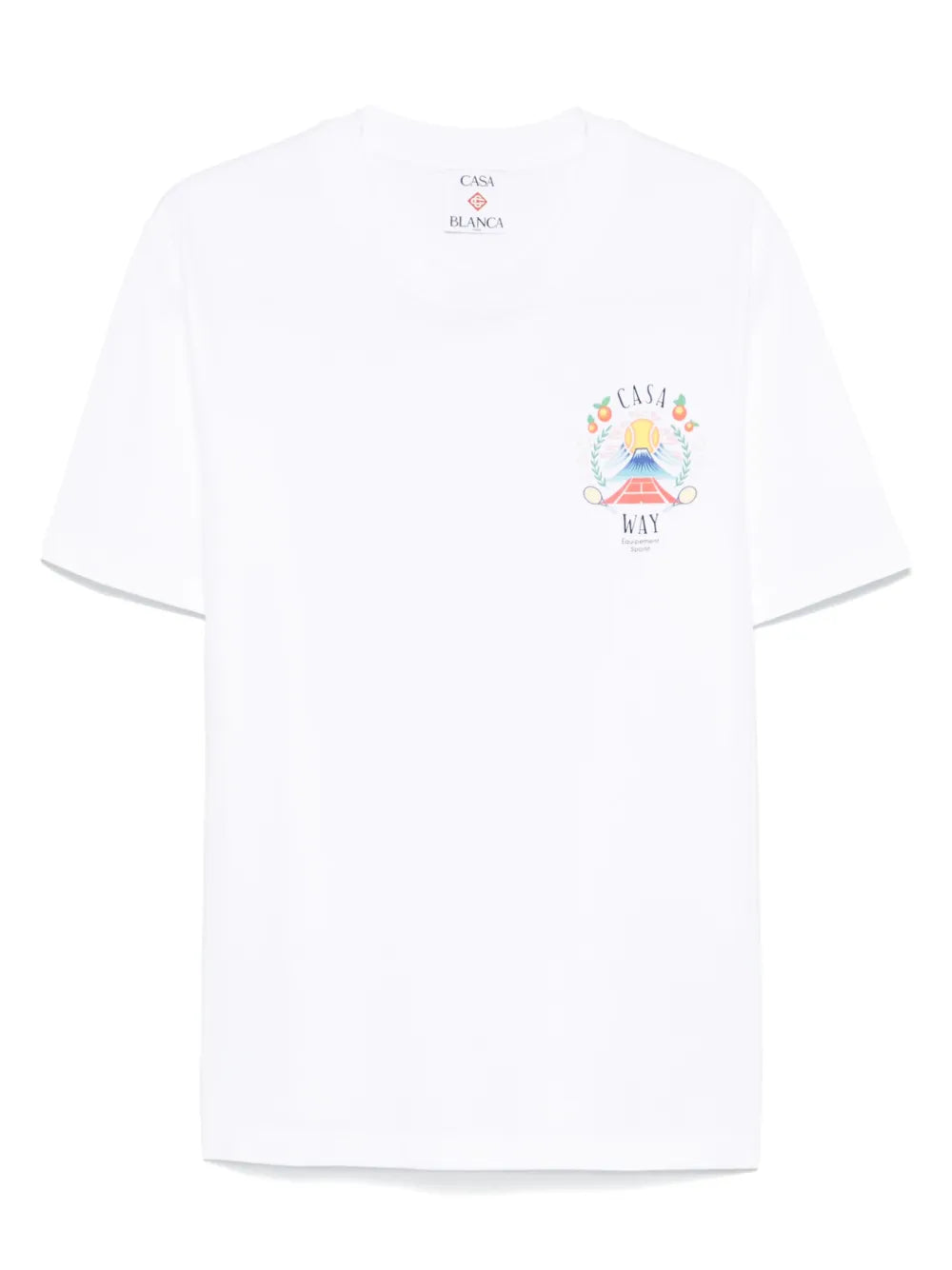 Casablanca TSHIRT - Bianco | e9ee66fcfea0bcd29d01fcfaa0709b78ca42db61