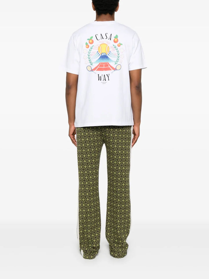 Casablanca TSHIRT - Bianco | ff0d5a18db1a468cd666a525dc14b309de0e69c6