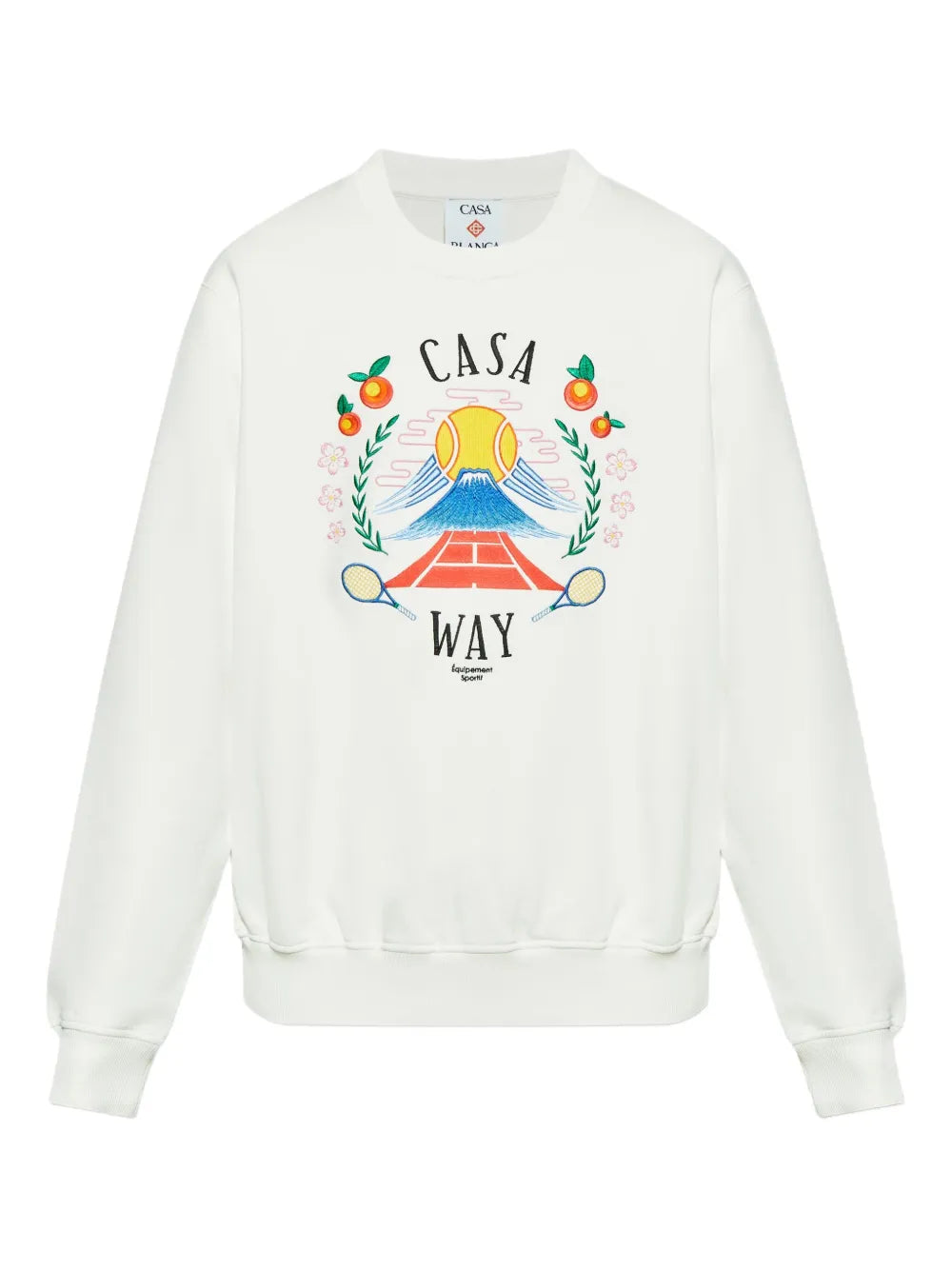 Casablanca SWEATSHIRT - Bianco | 9561b422facecf89e45c4925afb4a486bf7877aa