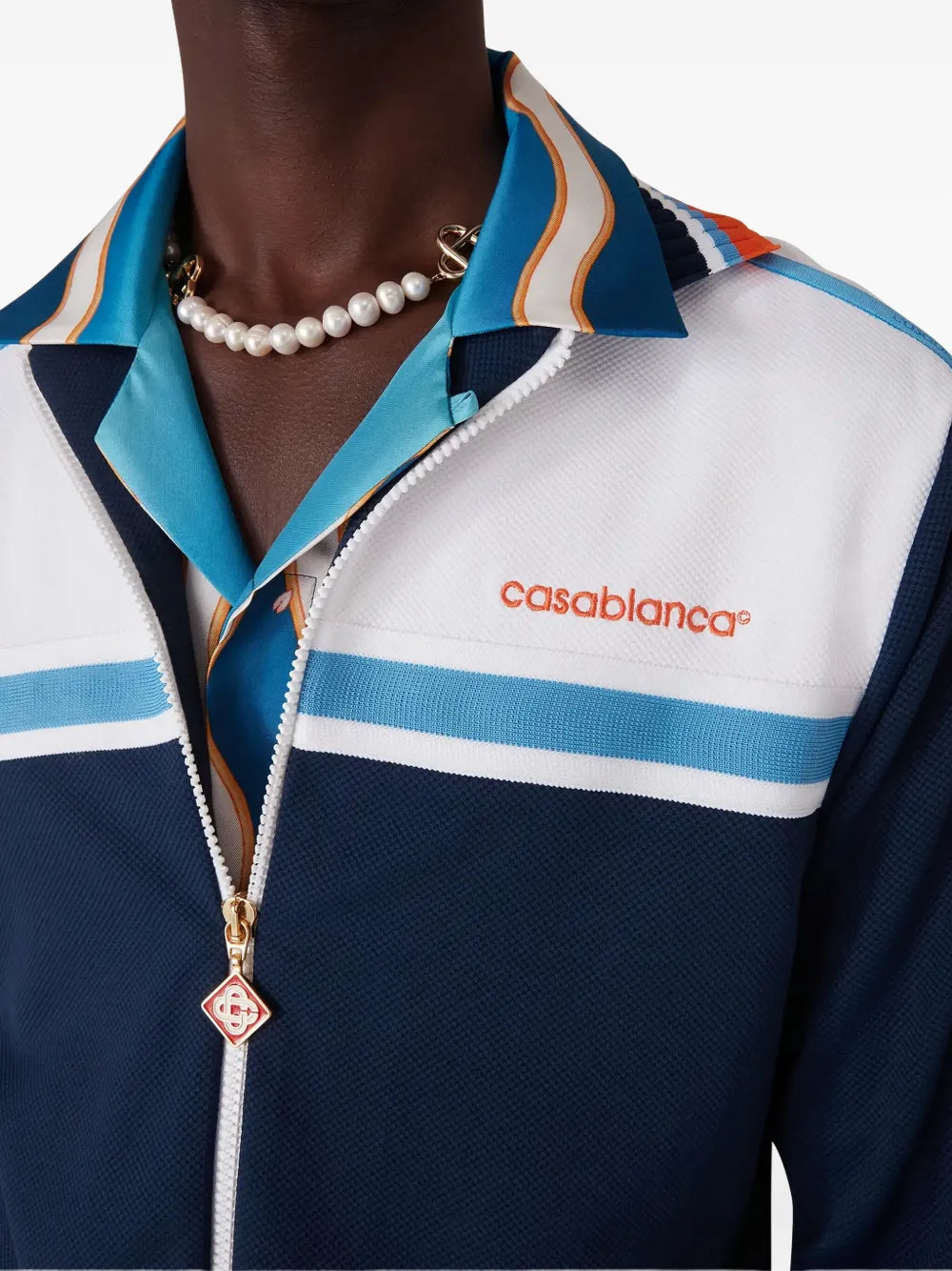 Casablanca JACKET - Blu | 879ff27037a61c5210f09b9aca93482a9a5a3315