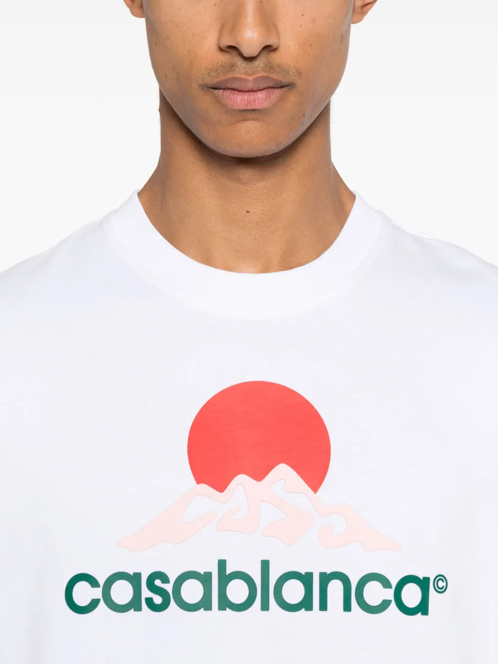 Casablanca TSHIRT - Bianco | d29e4f76404e04a4d4af4c5e5be006a01d253987