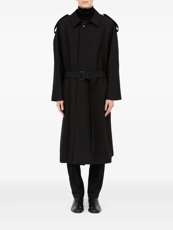 Mm6 Maison Margiela COAT - Nero | b19a93d6f493afb84e6b9ec8b72986aacfe65393