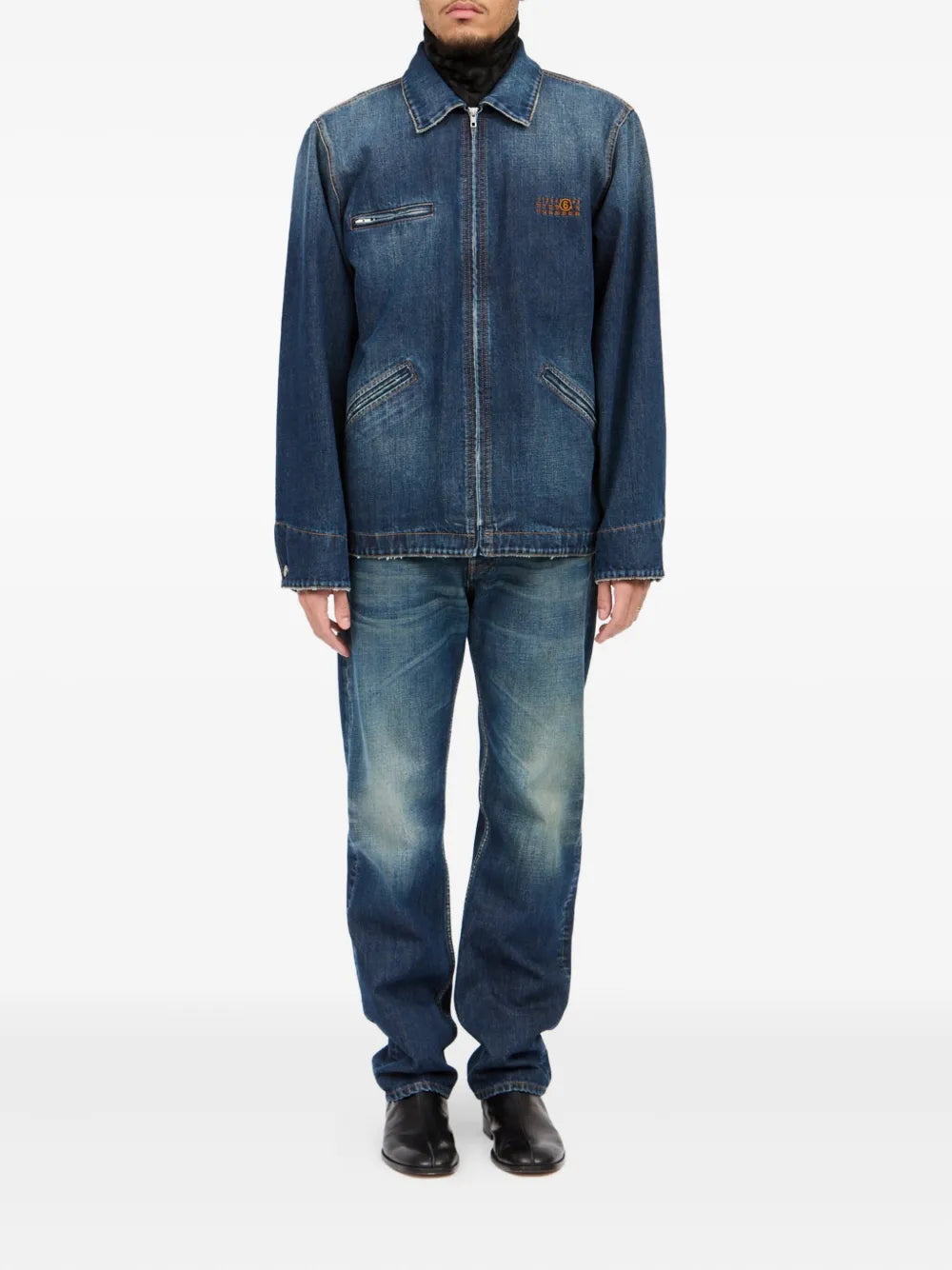 Mm6 Maison Margiela JACKET - Blu | ee7d3b67ea989e2e572fe91f2d6071a4452a9144